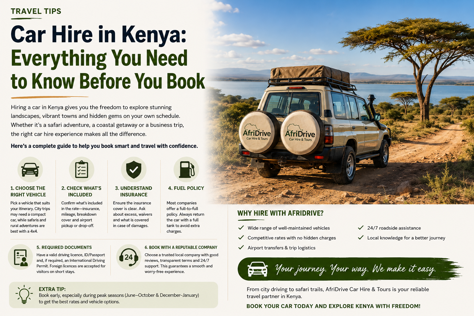Car Hire in Kenya: Everything You Need to Know Before You Book