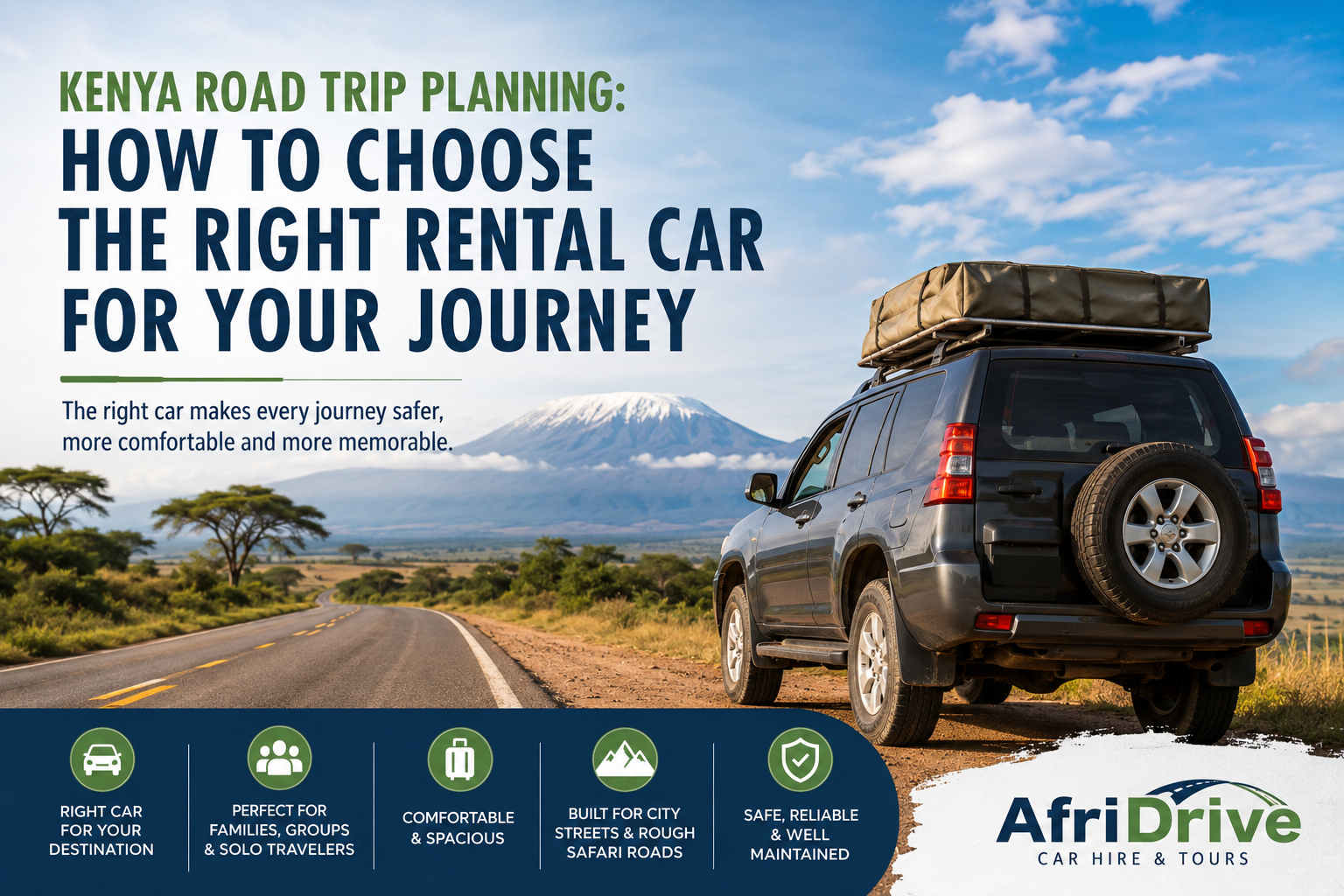 Kenya Road Trip Planning: How to Choose the Right Rental Car for Your Journey