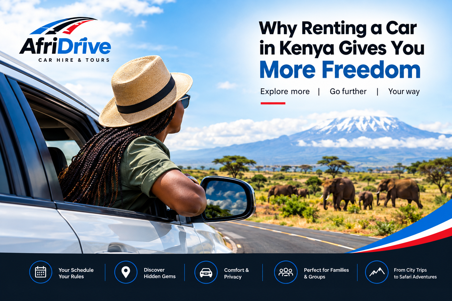 Why Renting a Car in Kenya Gives You More Freedom Than Other Ways of Travelling