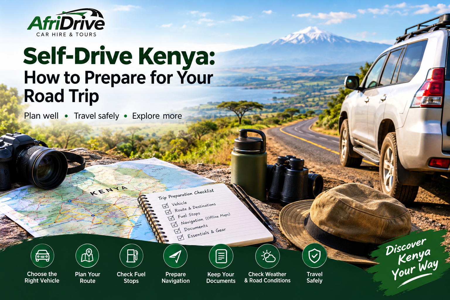 Before You Drive: How to Prepare for a Self-Drive Journey Across Kenya